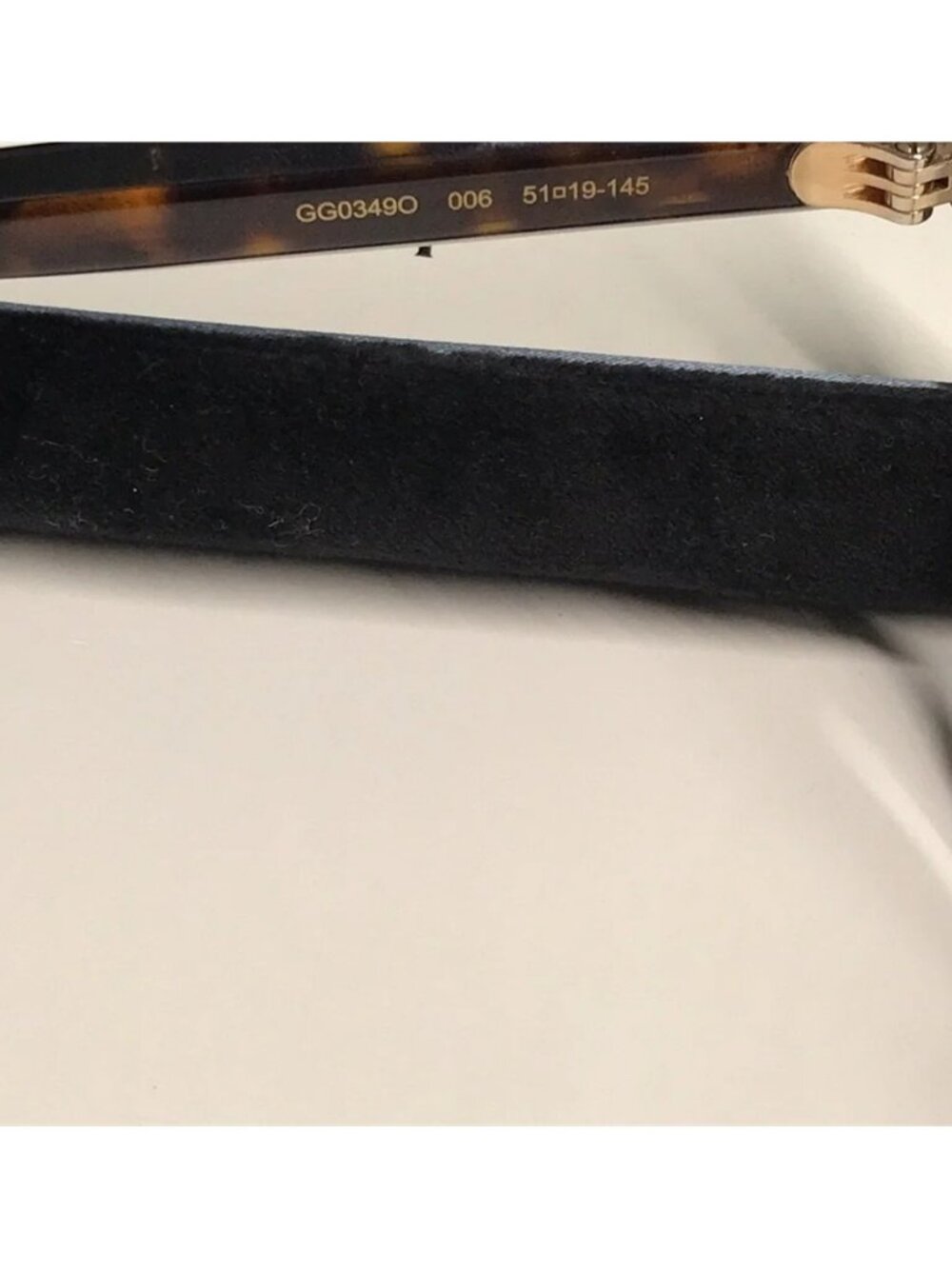 Luxury New Authentic Gucci GG0349O 006 Eyeglasses - Picture 3 of 14
